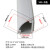 塑料线槽 三角明装PVC线槽阴角直角墙角扇形隐藏电神隐形阻燃塑料 H20灰色 三个配件