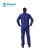 Raxwell 分体防火阻燃工作服套装(含6830上衣和9700裤子) 蓝色 M码 RW4301
