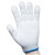 安洁士 白线蓝边手套S1002防滑耐磨手套1双