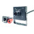 高清网络摄像头监控远程手机方块支持二次开发 工业poe摄像机 黑色 4MP8mm
