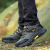 XTEP新款防滑防水耐磨大码登山鞋男  户外徒步旅游鞋男鞋 黑色 46