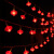 金绿士 新年喜庆装饰红灯笼灯串挂件 春节室内LED氛围灯学校公司商城大红灯笼串 红中国结电池盒款3米20灯