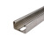 不锈钢C型钢多规格机械制造用轨道耐热防锈槽钢光伏配件 41*41*2.5(304不锈钢1米