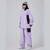 DOOK SNOW2023新款滑雪服女男套装单板双板冬季网红小众潮牌滑雪衣裤装备 灰蓝 XL