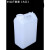 定制级塑料桶5升20L塑料壶塑胶油水酒壶白色扁桶大口带盖30斤 2.5公斤塑料壶