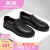 奥康（Aokang）皮鞋男商务休闲鞋套脚舒适日常简约驾车休闲皮鞋T93422222 黑色42码