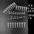 荧光定量 PCR 8连管 0.2ml 八连管2F8联管 排管 平盖 0.2ml八连管 平盖 125套