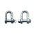美标U型卸扣重型美式SDW起重吊装吊环DX锁扣G210卡扣带螺母2150 S-DX4.75-3/4
