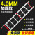 铝合金伸缩直梯子工程户外单梯折叠抽拉爬梯室外升降8米楼梯 3mm厚11米伸缩直梯(可伸到1