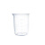 塑料烧杯50/100/250/500/1000ml实验室器材带刻度透明计量杯塑料 150ml(2个)
