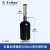 套筒式可调定量加液器透明棕色玻璃加液瓶塑料套装2505001000ml 加液器配黑色塑料瓶(1000ml)