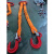 起重吊带吊绳2吨2腿4腿10吨吊装带扁平吊带组合吊索具5吨柔性吊带 两腿 20吨2米总承重