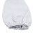 出极 PU软皮革防水袖套 防污防油劳保护袖套袖  白色(10双) 