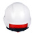 一盾ABS国标工地安全帽夏透气加厚建筑工程电工施工领导头盔定制字男 白色 SF-12护目镜款