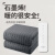 Huadn日本电热毯双人电褥子双控成人安全家用学生宿舍单人发热毯子小型 轻奢灰1.5x1.8米【日本技术】