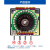 精品发烧级ALPS电阻步进式27型双联音量电位器RH2702-100KA指数型 A50K