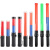 山头林村交通指挥棒道路警示信号棒充电手持停字牌红蓝爆闪发光LED指示棒 36cm-红蓝-电池款 带磁吸手电