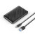 奥睿科（ORICO）移动硬盘盒2.5英寸USB3.0 SATA笔记本台式SSD固态机械电脑外置盒子 【升级版】黑色/Type-C款-6Gbps