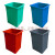 户外垃圾桶内胆玻璃钢方形内桶铝塑内筒室外果皮箱环卫塑料收纳桶 铝塑方桶303348CM