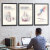 千惠侬企业文化墙装饰画公司励志挂画现代老板字画办公室标语会议室壁画 QYB-01 40*60（常规） 雅黑色画框 独立
