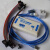 泥人科技MSP430编程器 单片机烧录器  高速BSL JTAG批量烧写 离线下载USB 蓝色 标配+SBW转接板