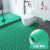 居拾忆 防滑垫PVC塑料防水卫生间浴室S型地垫厨房厕所镂空加厚防滑垫 5mm厚绿色1.6*1m