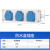 手提防水插座盒带漏保临时移动电源箱塑料接线箱220V防雨户外工地 3位插座盒