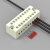 适用于上海联捷H3802小体积微型连接器5.0间距固定式接线端子排仪器仪表 乳白色H3802-2p