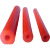清笒 红色聚氨酯棒 彩色优力胶棒空心棒牛筋棒弹力橡胶棒板进口PU棒材 红实心25*500mm 