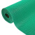 巨成云 防滑垫PVC塑料地毯垫 网格垫子S型镂空防水垫门垫地垫 绿色1.2米*15米（4.9mm厚）