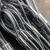 定制适用镀锌无油钢丝绳索具 铝合金压制钢丝绳 吊装起重索具6mm 12mm镀锌钢丝绳成品长度 6米