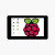 原装树莓派高清显示器 触摸屏 10点触摸电容屏支持树莓派4 红色外壳 官方7cun触摸屏