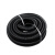 等工业吸尘器配件软管抗扭螺纹管内40外48mm加厚吸尘管子通用 5米 黑色