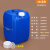 特厚实验室化学试剂化工桶废液桶耐酸碱塑料桶25/50L升公斤kg 20L蓝色废液桶B款1.2KG 带内盖