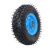 科威顿（KEWEIDUN）12寸充气轮 2轮带轴橡胶轮胎打气轮胎 350-5充气轮配80厘米轴（12寸）单位：组