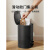 一体Lydsto扫地机器人扫拖声控激光集尘自动适用洗地机扫地机 黑色