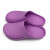 冰禹 实验室手术鞋 洞洞鞋 手术室 劳保鞋 防滑包头 紫色39/40