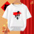 中国少年t恤男女爱国文化衫团体大合唱半大码红色衣服学生班服 其他颜色定制款 童100/(25斤左右)