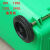 大号环卫垃圾桶轮子120L/240L户外塑料垃圾桶轮轴配件轱辘通用轮 120L实心轴配加厚轮子一套