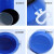 水桶 圆桶 密封桶 化工桶 带盖桶 沤肥桶 堆肥桶 蓝色50L巨厚