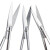 玛仕福 实验用剪刀 不锈钢剪 实验室剪刀 手术剪刀 眼科直尖10cm 