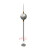 恒立信（Helox）绝缘避雷针单球提前放电防雷接闪器1米2米3米 绝缘型避雷针HOH-DQ 2.5米高 球径300mm