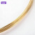 铁锣卫 H62黄铜线 黄铜丝 细黄圆棒 导电铜线 0.4mm（一米） 