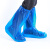 防水防滑加厚耐磨雨衣成人高筒下雨天外穿防雨靴赶海工业品 zx蓝色--高筒20只 均码