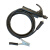 沪工电焊机配件使用 焊把线 国标电缆线接地钳龙头线套装 16平方 16平方1.2米接地线+1.8米焊把线