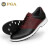 PGA 高尔夫球鞋 男士真皮鞋子 鳄鱼纹皮+防水超纤鞋子 防滑鞋钉 PGA 301005-黑棕色 42