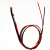 KTYLPTC电机绕组温度传感器用于伺服电机轴承测温探头 KTY84-130(引线长2M)红黑