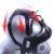 曌月自吸式长管呼吸器过滤防毒尘面罩单双人电动+风式空气呼吸器面具 单人电动风长管呼吸器5米