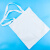 海斯迪克 白色手提式帆布袋购物袋定制 (默认34*39cm) HKCX-187