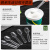 糜鸿（MIEHONE）一次性小勺子塑料冰淇淋酸奶果冻单独包装迷你试吃星球杯布丁勺子 透明简装100支  10cm (普通款